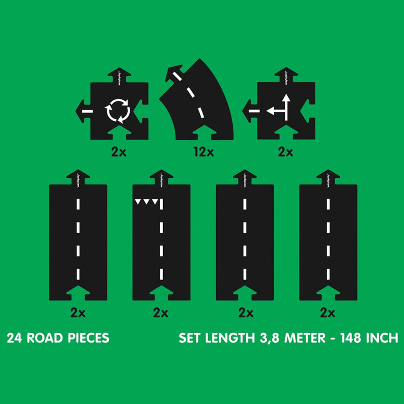WaytoPlay New Highway 24 Piece 3yrs+