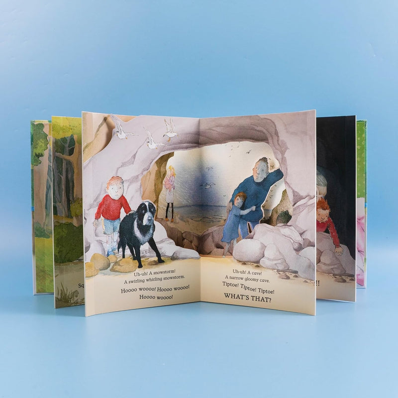 We're Going on a Bear Hunt Pop Up Carousel Book (Hardcover) by Michael Rosen, Helen Oxenbury Kids Interactive Picture Book The Classic Children's Book