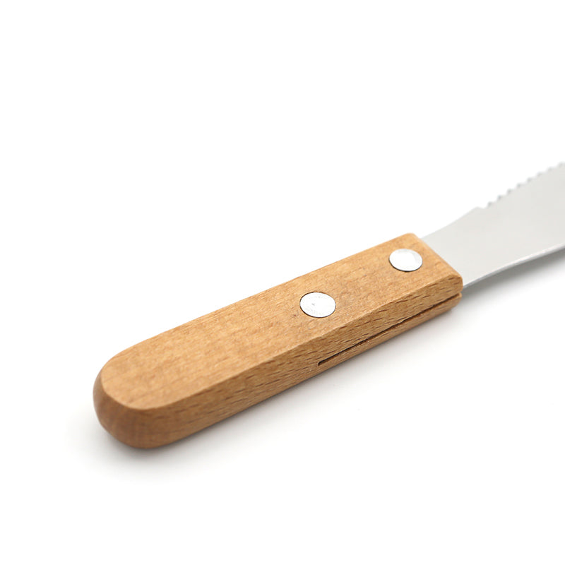 Montessori Child-size Butter Knife Wooden Handle Practical Life Materials