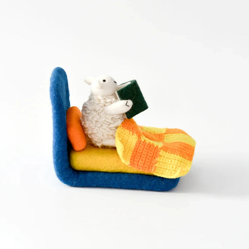Tara Treasures Where Is The Green Sheep Bed Sheep Play Set 5pcs Pretend & Imaginative Play 3yrs+