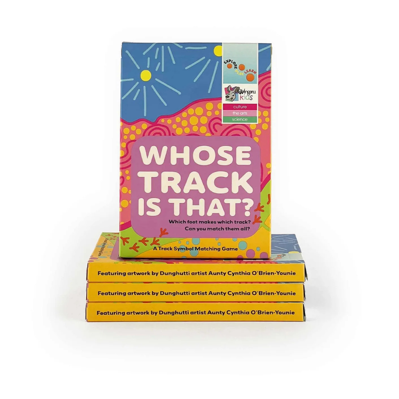 Whose Track Is that? Matching Card Games By Wingaru First Nations Resources Aboriginal Symbols 3yrs+