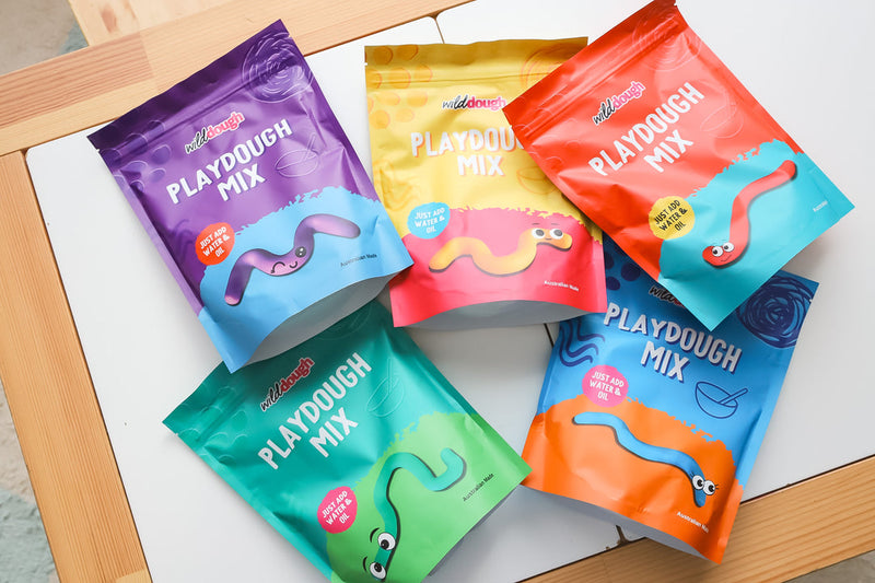 Wild Dough DIY Playdough Mix Sensory Toys Art and Craft for Kids Best Seller 3yrs+