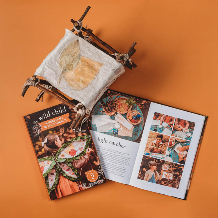 Wild Child Book Nature Craft Projects For Kids (Hardcover) Interactive Book Nature Art and craft for kids Best Seller Gifting Ideas kids book 3yrs+