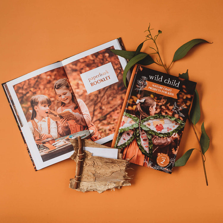 Wild Child Book Nature Craft Projects For Kids (Hardcover) Interactive Book Nature Art and craft for kids Best Seller Gifting Ideas kids book 3yrs+