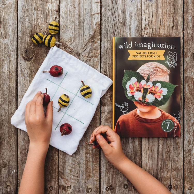 Wild Imagination Book Nature Craft Projects for Kids (Hardcover): Nature Art and craft for kids Kids Book Best seller Gifting idea for 3yrs+