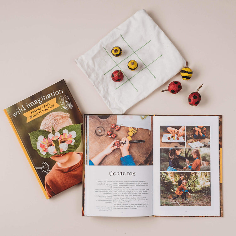 Wild Imagination Book Nature Craft Projects for Kids (Hardcover): Nature Art and craft for kids Kids Book Best seller Gifting idea for 3yrs+