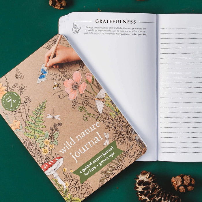 Wild Nature Journal A Guided Nature Journal for Kids + Grown Ups 7yrs+