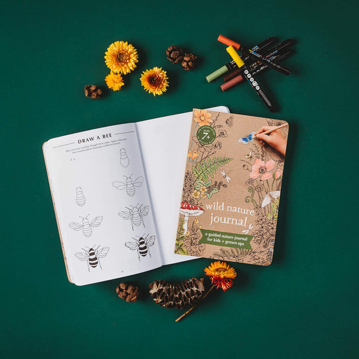 Wild Nature Journal A Guided Nature Journal for Kids + Grown Ups 7yrs+