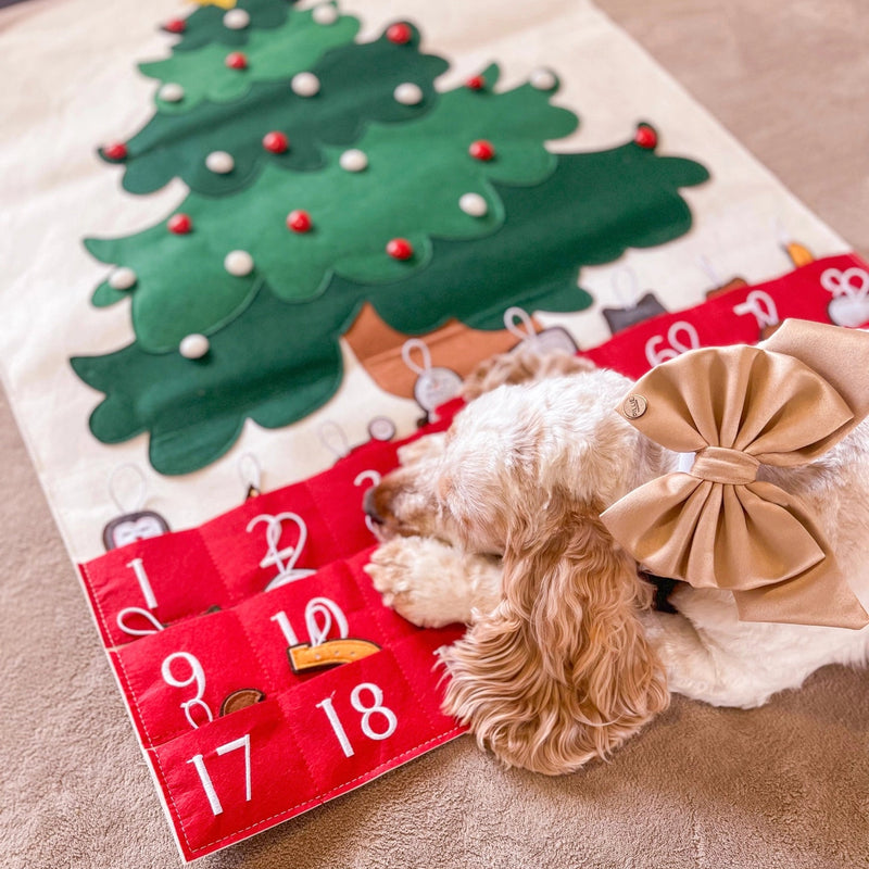 Wondertivity Felt Advent Christmas Calendar With Pouch 90x60cm Room Decor Christmas Range