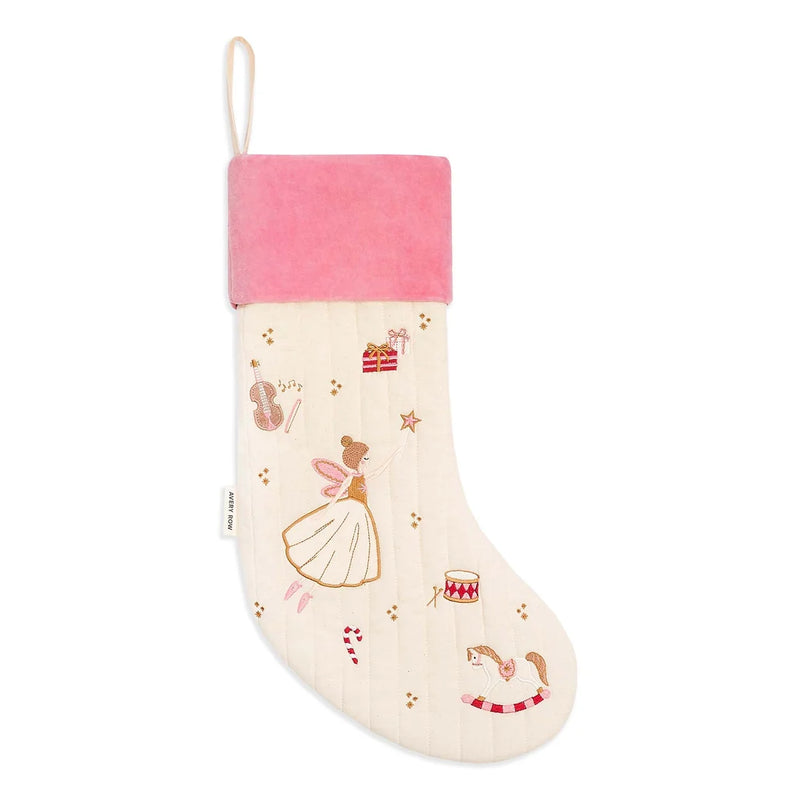 Christmas Stocking Sugar Plum Fairy by Avery Row Room Decor Christmas Range