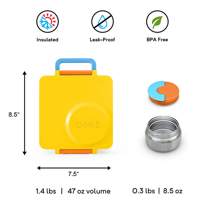 Omie Lunch Box OmieBox Insulated v2 5 Designs Price Drop Kids Lunch Box Best Seller 3yrs+
