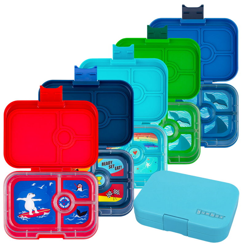 Yumbox Lunch Box Panino 4 Compartment Bento Kids Lunch Box 3yrs+