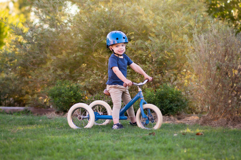 CoConuts Helmet Vintage BLUE Small/Medium 51-55cm Kids Bike Helmet Best Seller 4yrs+
