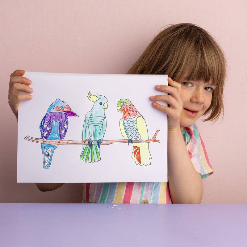 The Aussie Activity Book (Paperback) by Me & Amber Art and Craft for kids Australia Theme 4yrs+