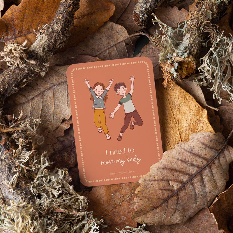 The Creative Sprout Communication Cards for Kids Social-Emotional Behavioural Wellbeing Life Beliefs and Values 3yrs+