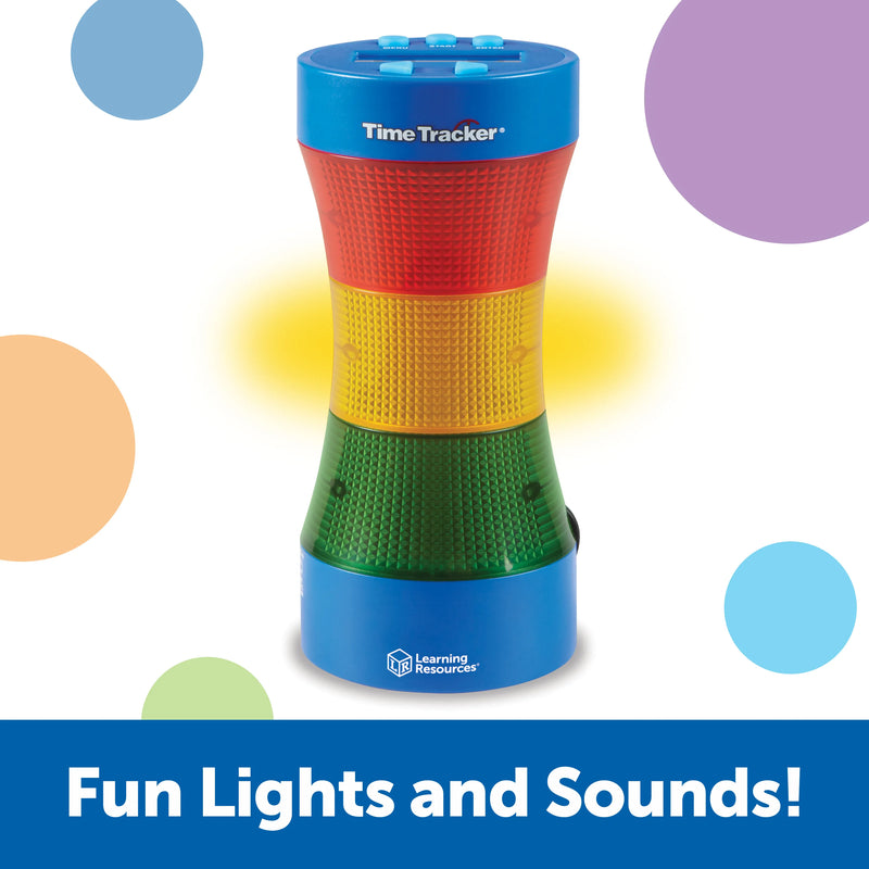 Time Tracker® Visual Timer & Clock by Learning Resources Science Range Early Math Cognitive STEM Range Best Seller 5yrs+