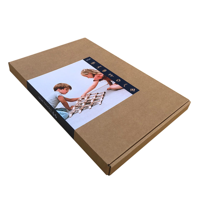 Abel Blocks Mini 66pcs Wooden Building Blocks STEM Toys for 6yrs+