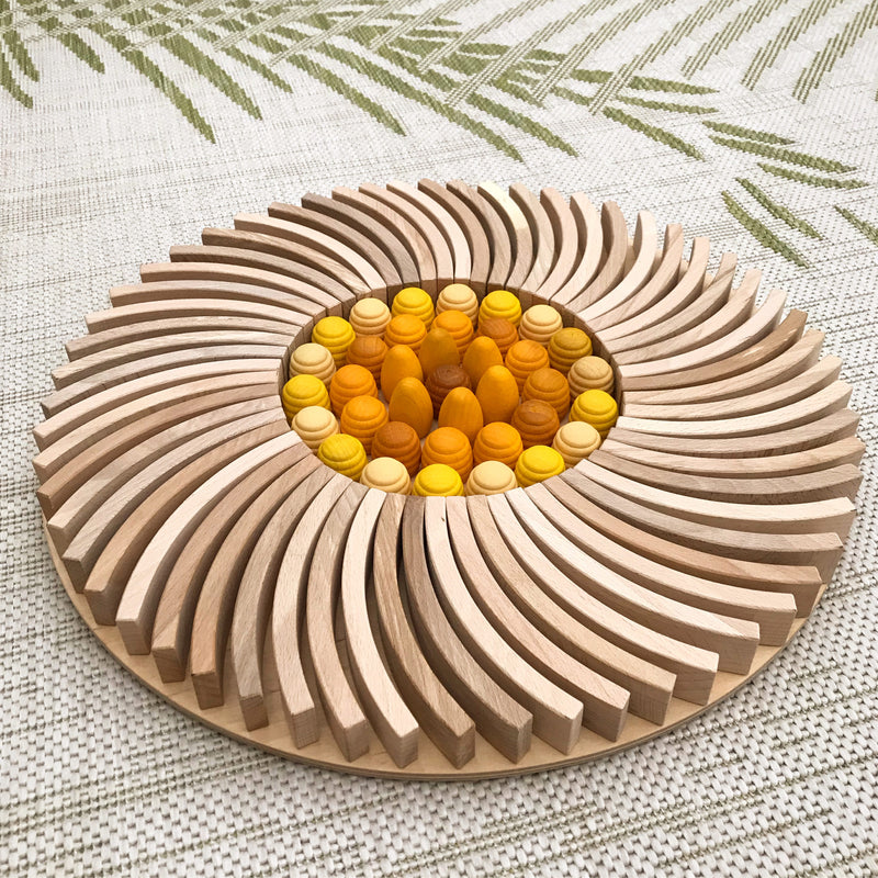 Abel Blocks Mini 66pcs Wooden Building Blocks STEM Toys for 6yrs+