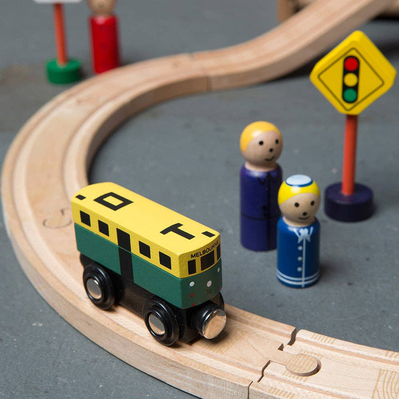 Make Me Iconic Mini Sydney Ferry Wooden Toy Vehicle 3yrs+