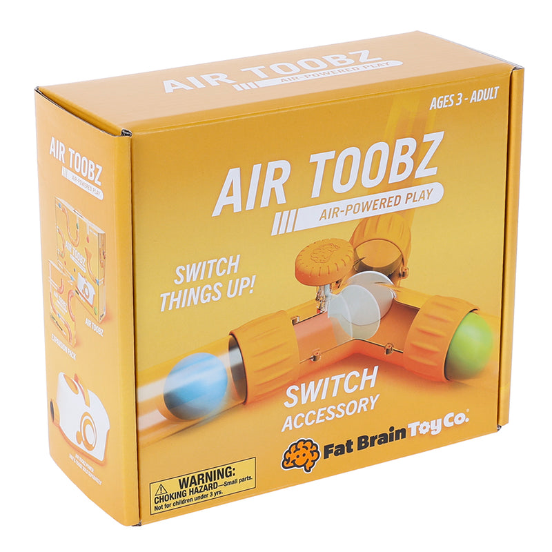 Fat Brain Toys Air Toobz Switch Set Accessory Set STEM Toys NEW 2026 Gifting idea for 3yrs+
