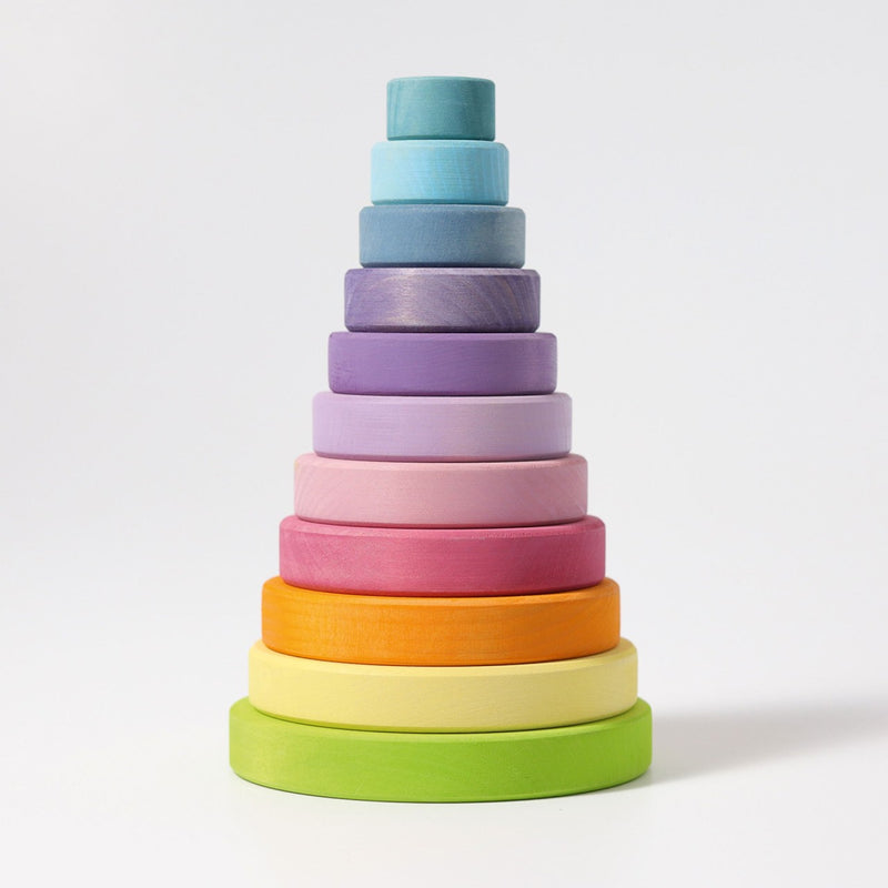 Grimm's Large Pastel Conical Stacking Tower 12m+