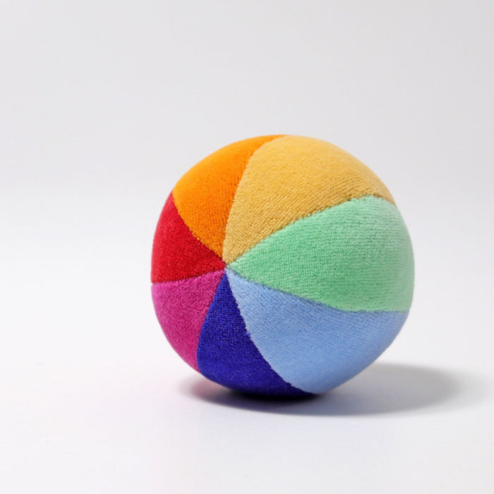 Grimm's Soft Rainbow Ball with a bell inside 0m+
