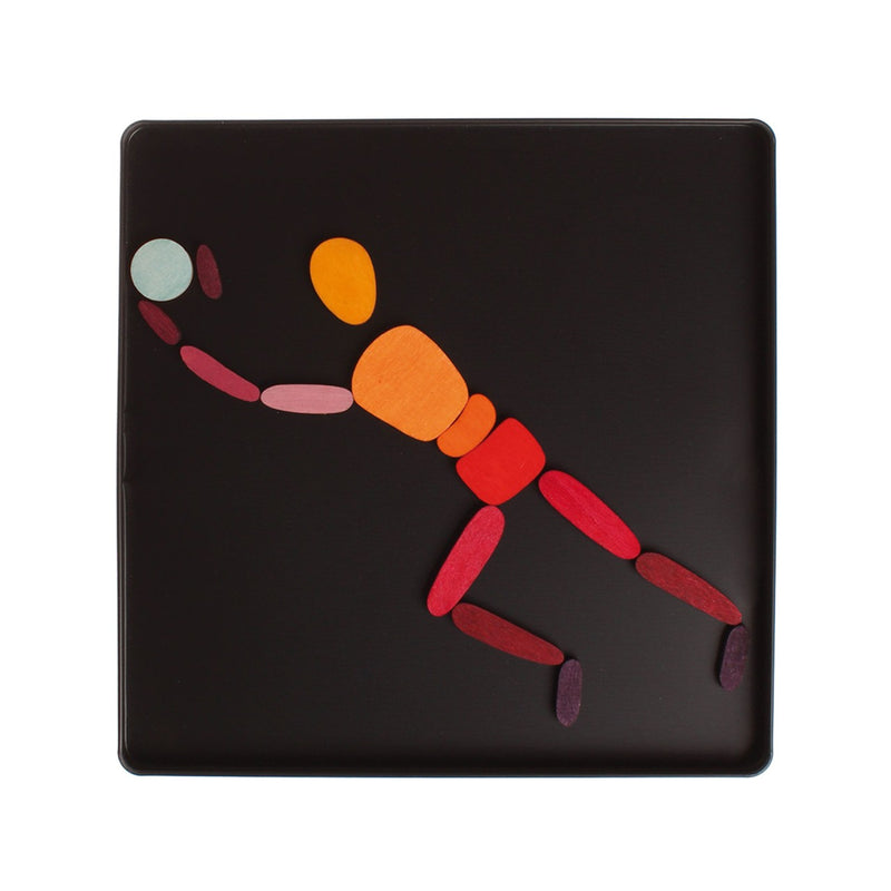 Grimm's Magnet Puzzle in Motion Wooden Toys Preschoolers Toys Gifting Idea for 3yrs+