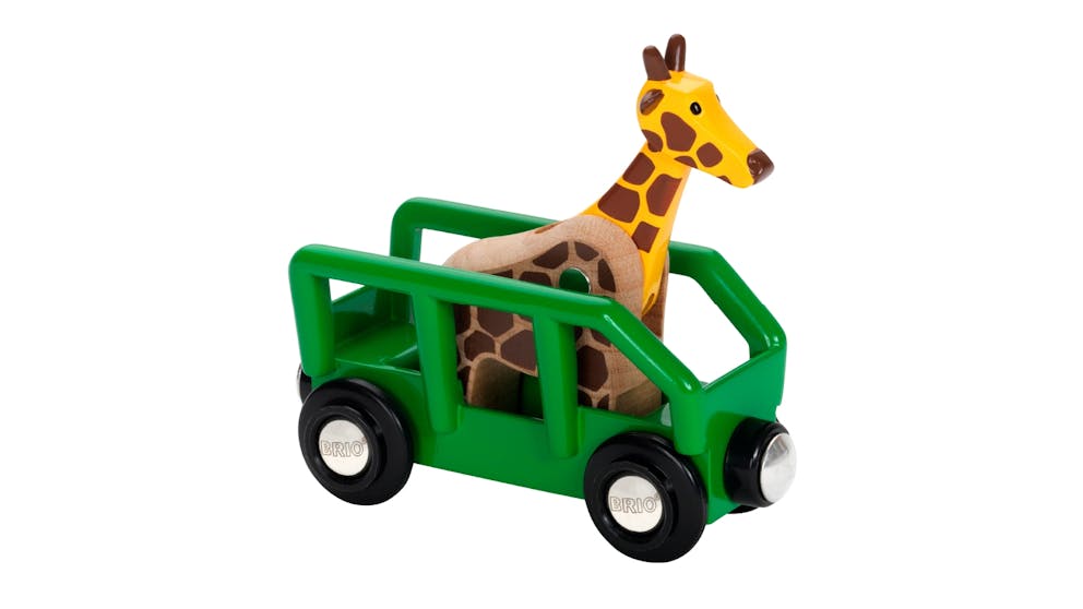 BRIO Giraffe and Wagon 2pcs 3yrs+