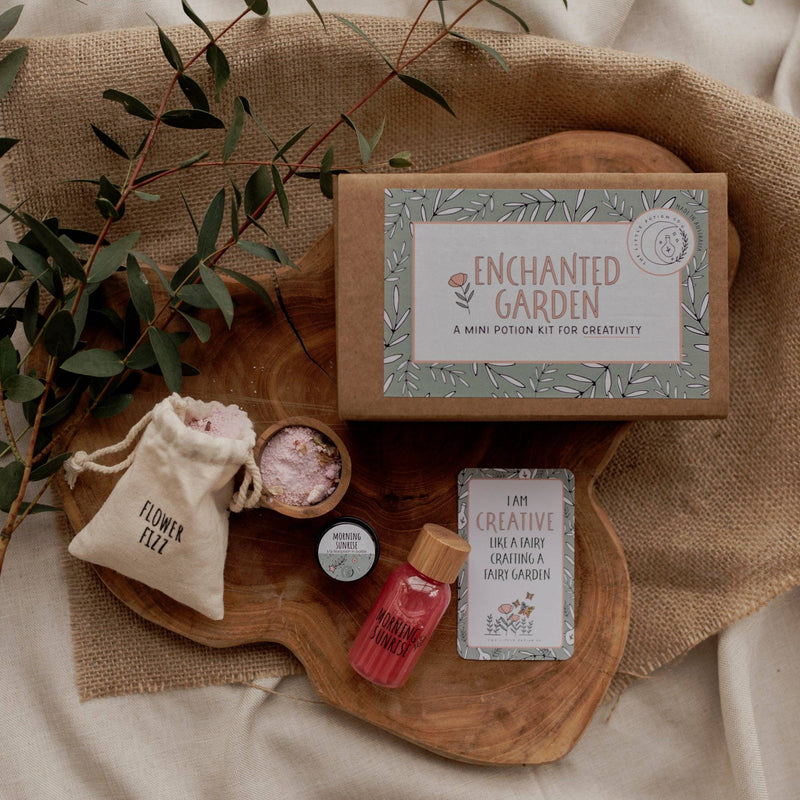 Mini Enchanted Garden Potion Kit by The Little Potion Co Art and craft for kids Gifting Ideas Sensory Toys 3yrs+