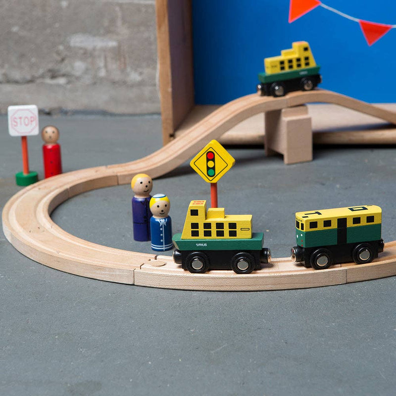 Make Me Iconic Mini Sydney Ferry Wooden Toy Vehicle 3yrs+