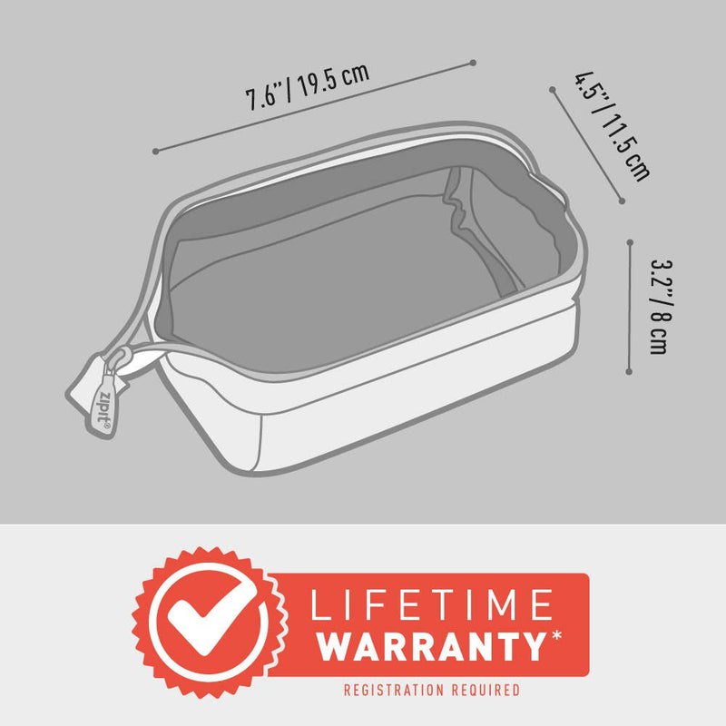 ZIPIT Clear Lenny Pencil Case Stationary Best Seller 3yrs+