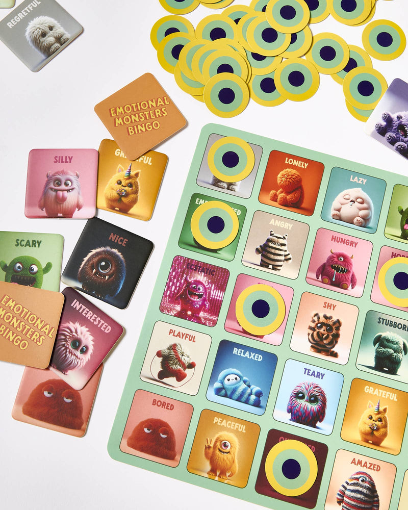 Journey Of Something Emotional Monsters Bingo 6yrs+