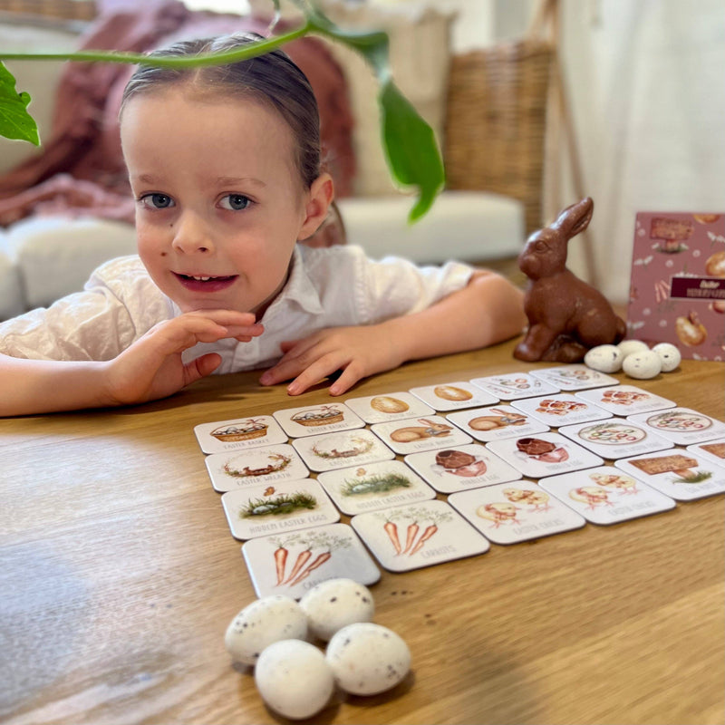 Modern Monty Easter Memory Card Games for kids Early Literacy Phonics 3yrs+