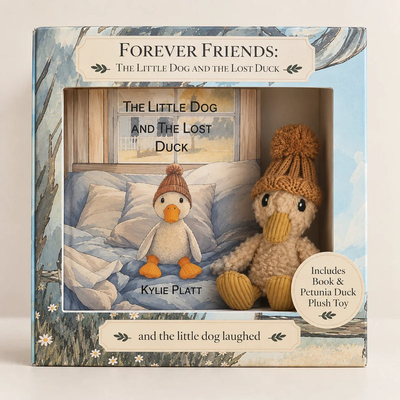 Forever Friends: The Little Dog and The Lost Duck Book and Soft Toy Set Gift Idea for Baby and Toddlers 0yrs+