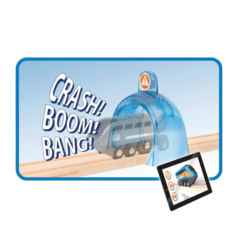 BRIO Smart Tech Train Service Station 2pc Toy Car 3yrs+