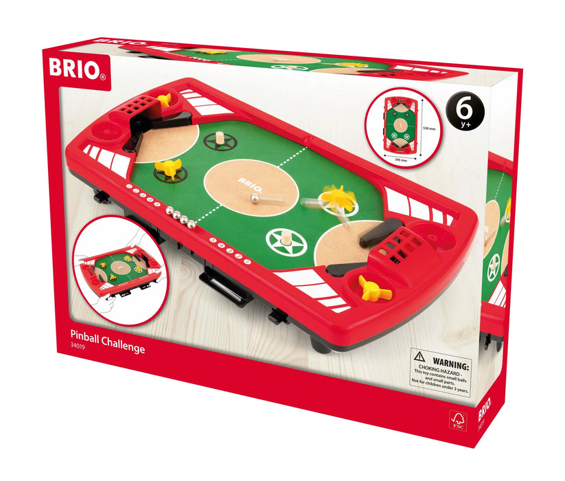 BRIO Pinball Challenge Game 10pcs 6yrs+