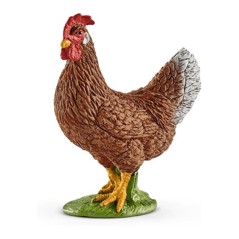 Schleich Hen Figurine Farm Collection Animal Figurines 3yrs+