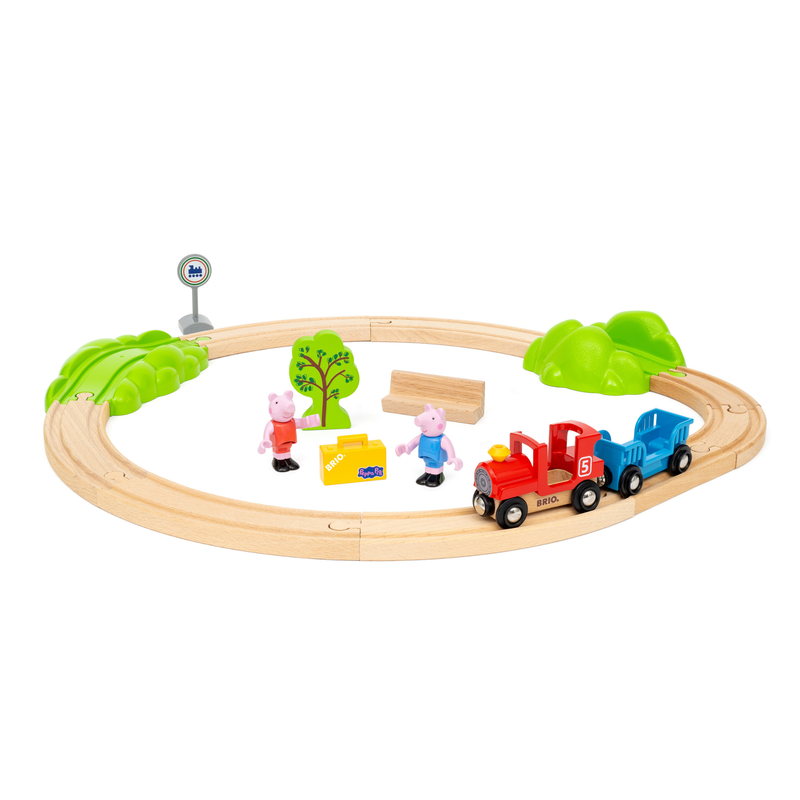 Brio Peppa Pig Train Set 18pcs NEW 2026 Toy Train 3yrs+