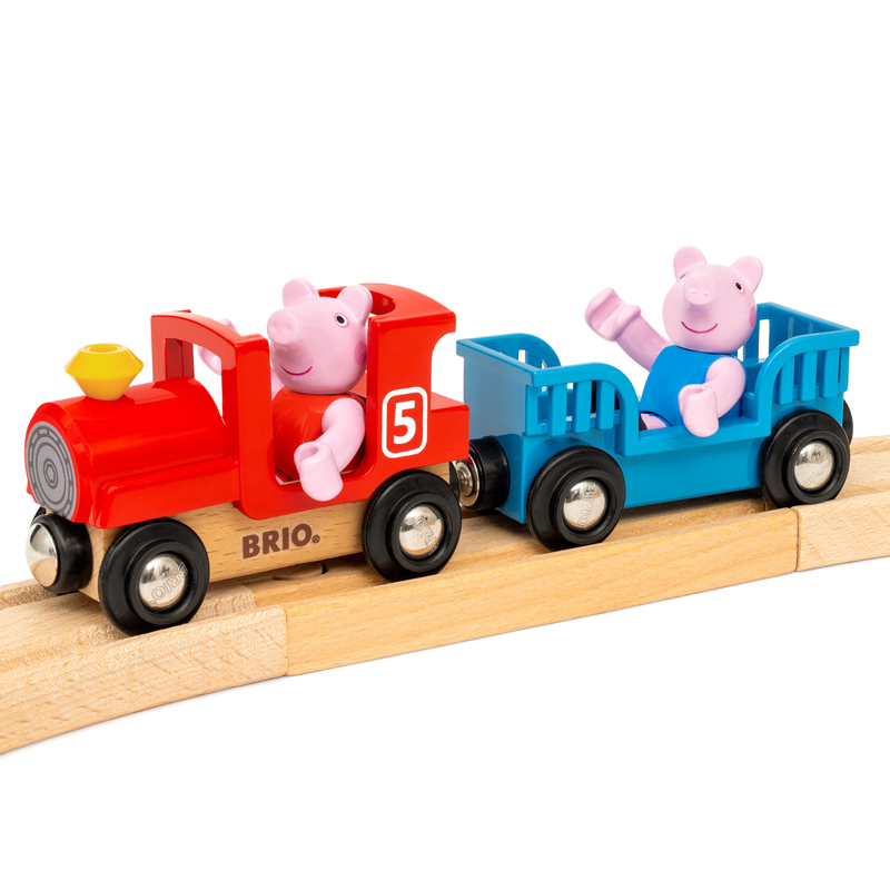 Brio Peppa Pig Train Set 18pcs NEW 2026 Toy Train 3yrs+