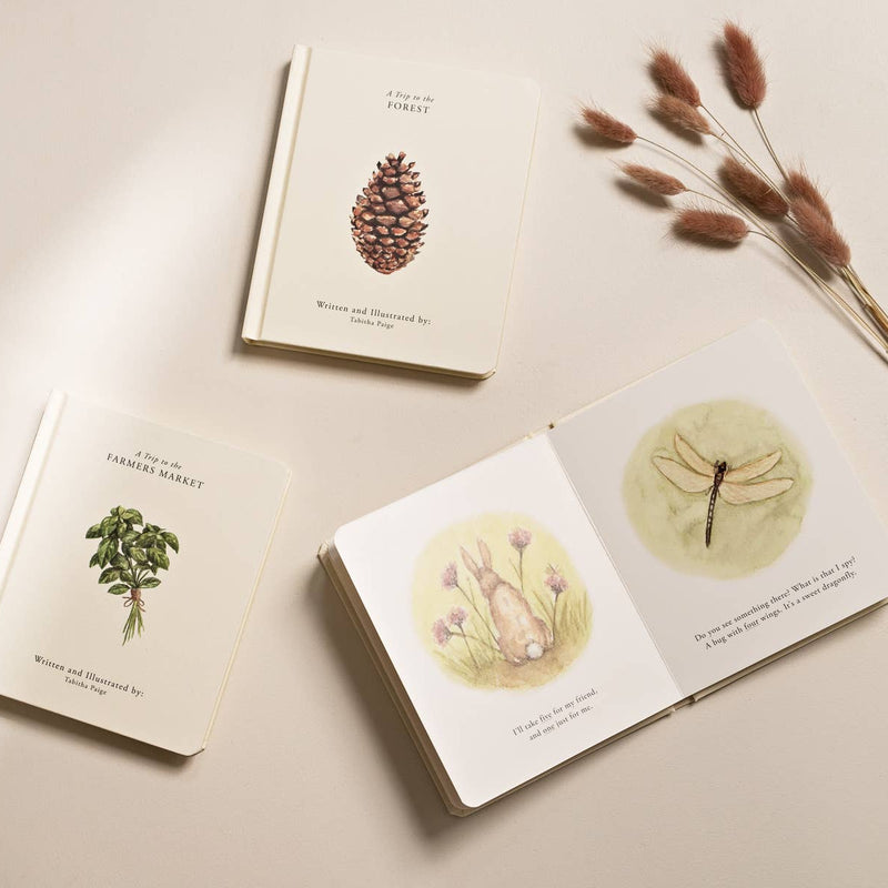 Our Little Adventures (3 Board Books) by Paige Tate First Words Books Introducing Quantity, Colours, Spatial Words and Kindness