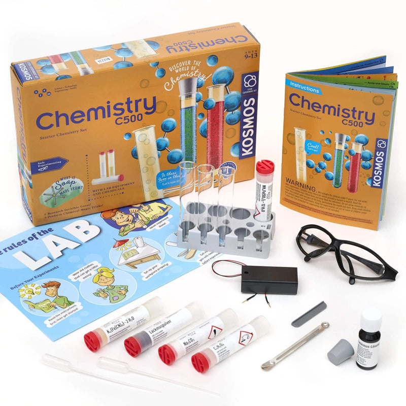 Chemistry C500 28 Experiments Early Science STEM Toy Best Seller 9yrs+
