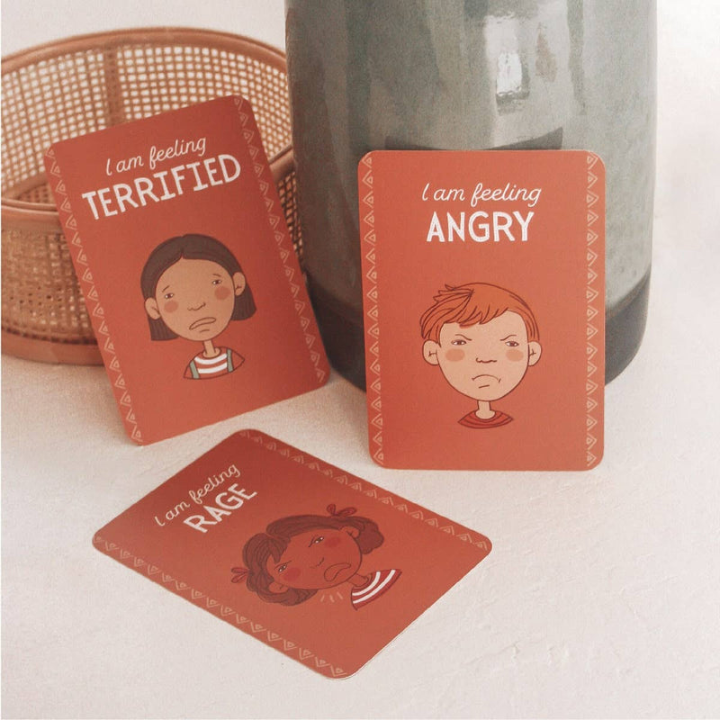 The Creative Sprout Emotions Cards For Kids, Feelings, Wellbeing, Life Beliefs and Values 3yrs+