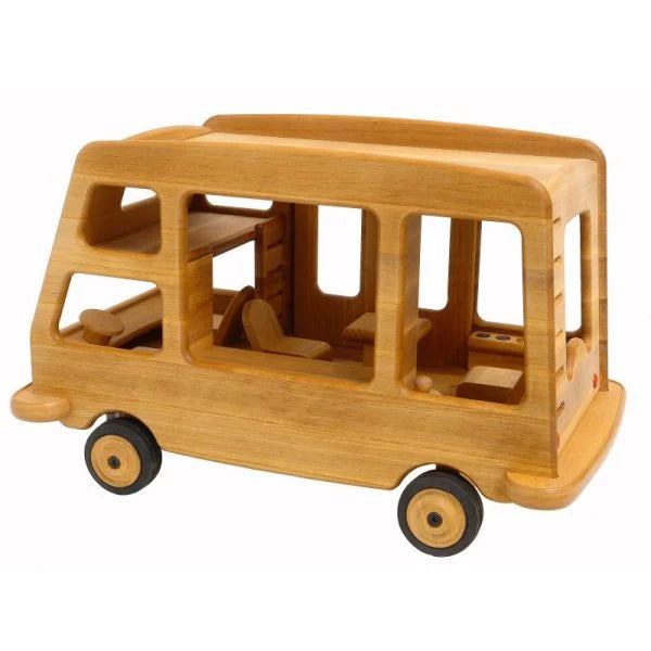 Drewart Camper Van Wooden Toys Vehicles Best Seller 3yrs+ (Bulky Shipping)