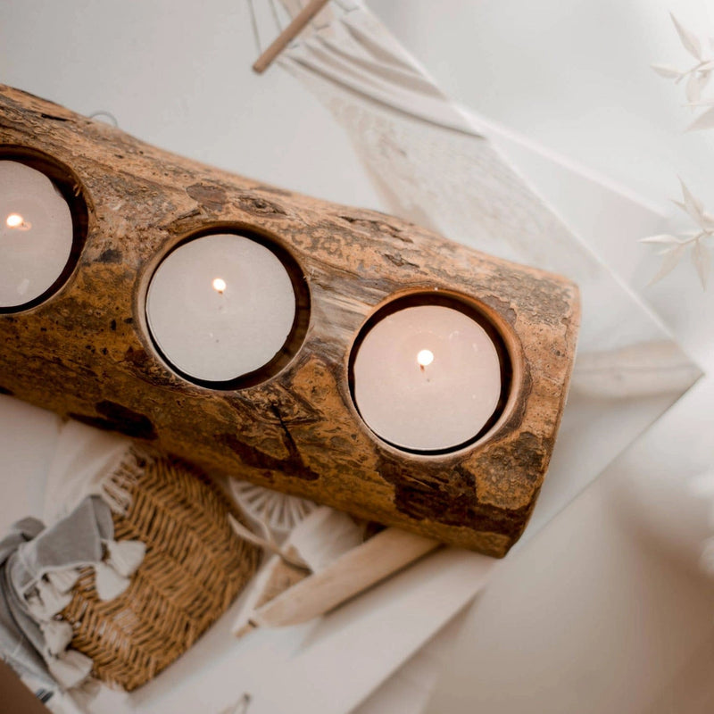 Qtoys Tree Candle Holder 3 Holes Room Decor