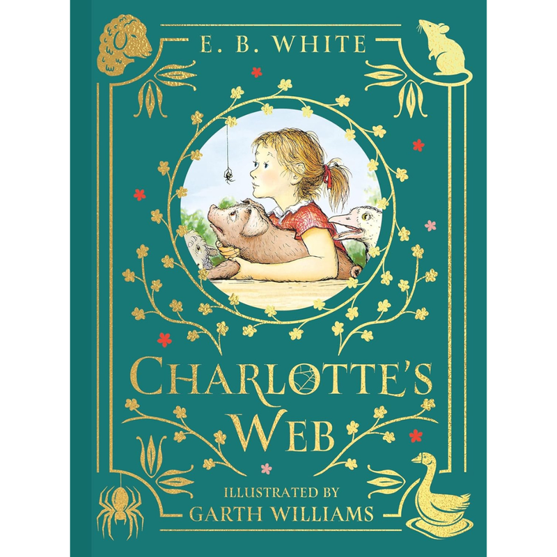 Charlotte’s Web (Hardcover) by E. B. White Kids Fiction Book The Classic Children Story Book