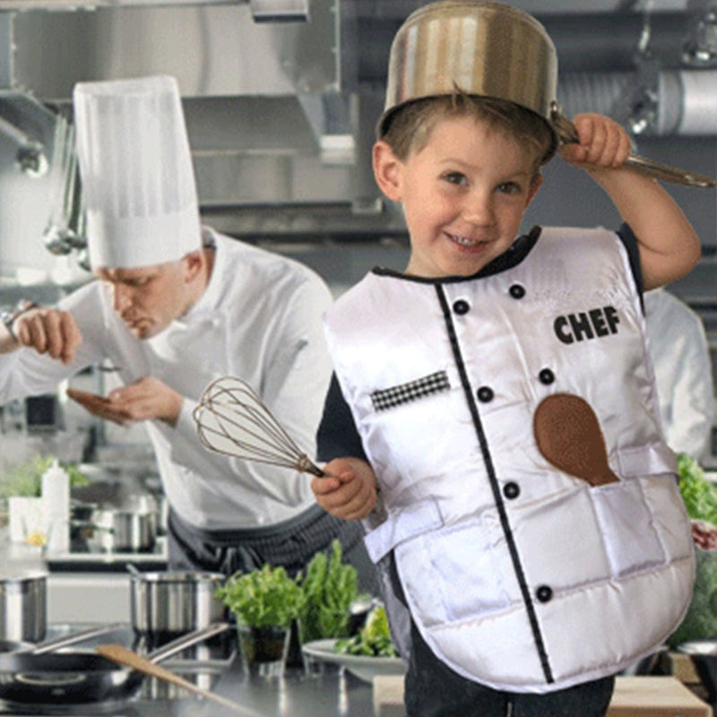 Master Chef Vest Occupational Dress Up 3yrs+