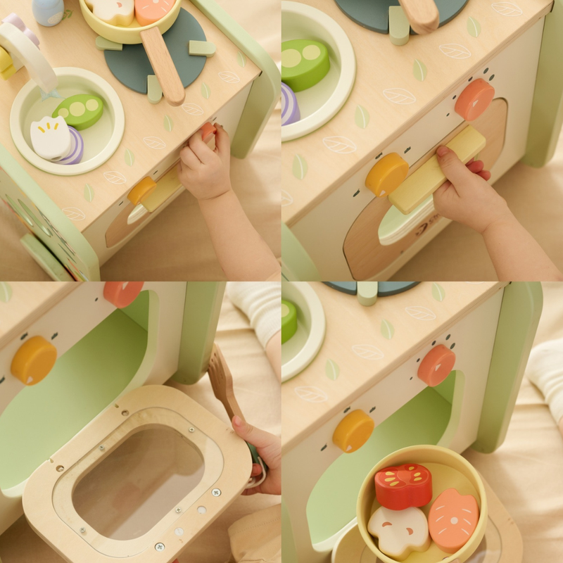 Classic World 2 in 1 Kitchen Walker with Activities Baby Walker Motor Skills Developmental Toys Baby Toys gifting Idea for 12m+