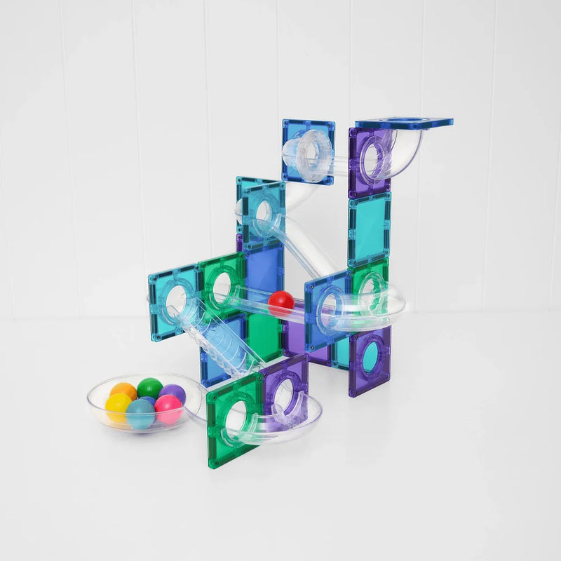 Connetix Tiles Ball Run Launcher and Travel Mini Pack 79 Piece Bundle Set NEW 2026 3yrs+