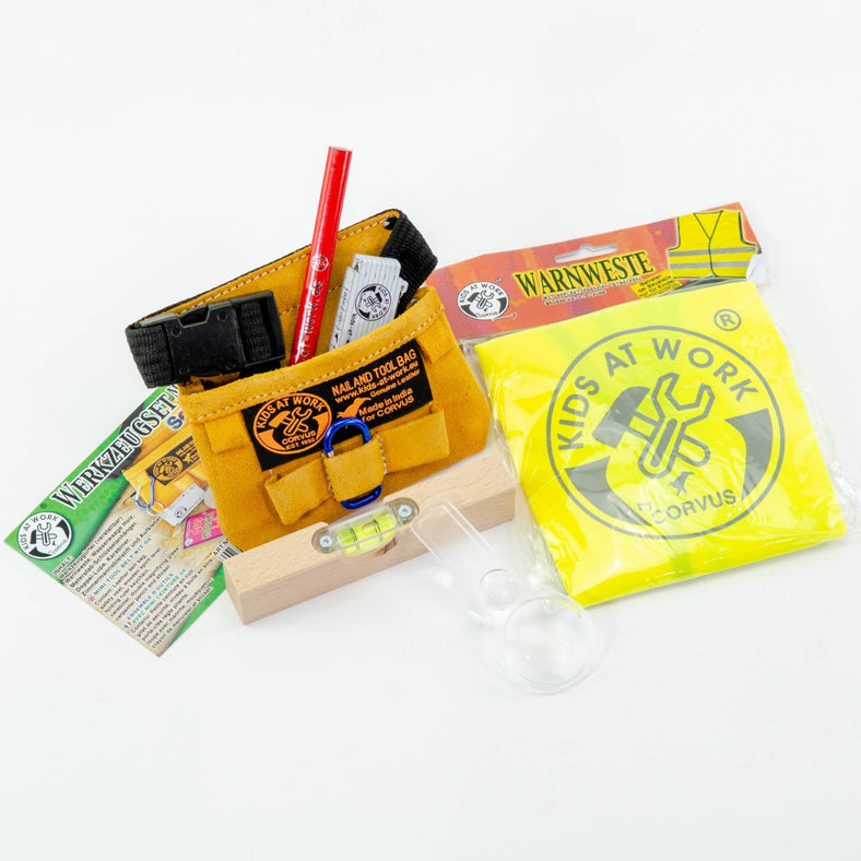 Kids at Work Mini Tool Belt Outdoor Play Tools Role Play Clearance 3yrs+