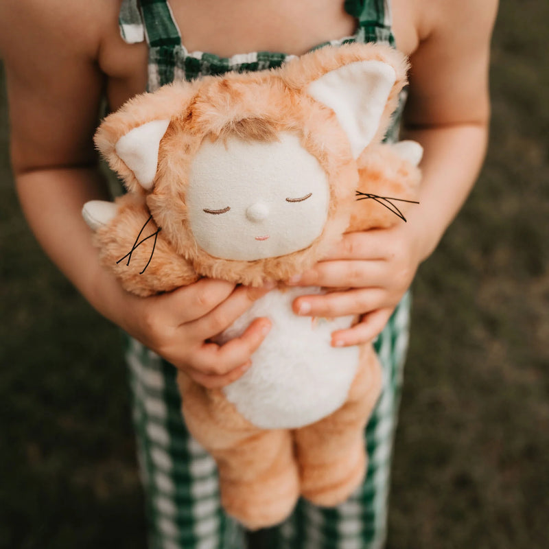 Olli Ella Tabby Cat Jinx Cozy Dinkum Baby Toddler Plush Toys Baby Gifts Idea Baby Toys 0m+